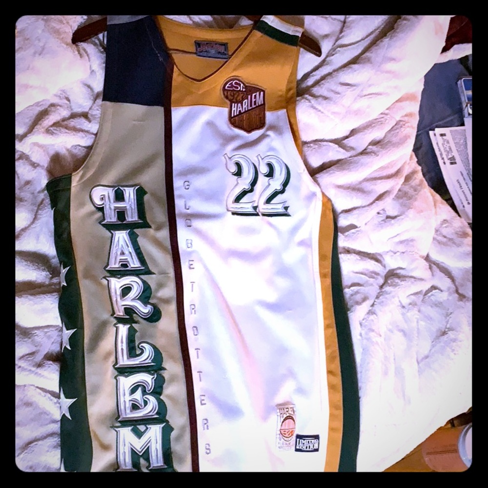 Platinum FuBu Harlem Globetrotters Throwback Large